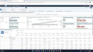 Liquidity Planning in SAP Analytics Cloud