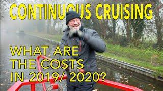 Continuous Cruising: how much does it cost 2019/ 2020