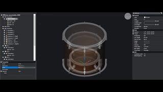 How to Model a Drum Kit With Parametric Modeling - BricsCAD