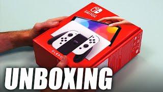 Nintendo Switch modello OLED Unboxing