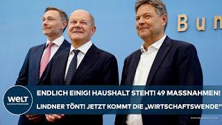 DEUTSCHLAND: Scholz, Habeck und Lindner einig! Jetzt kommt die "Wirtschaftswende" mit 49 Maßnahmen!