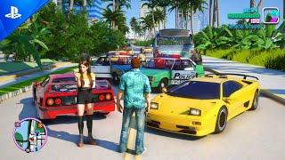 GTA Vice City Remake™ - Unreal Engine 5 Amazing Gameplay Concept Demo / GTA 5 PC Mods