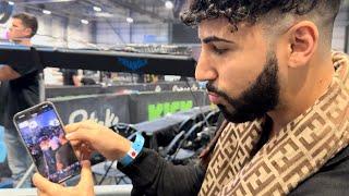 “HIS BOY GOT JUMPED AND HE RAN” Adam Saleh EXPLAINS RINGSIDE BRAWL AT MISFITS | SLIM vs GIB | FOXG