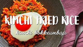 BEST Kimchi Fried Rice Recipe (볶음밥 - Bokkeumbap)
