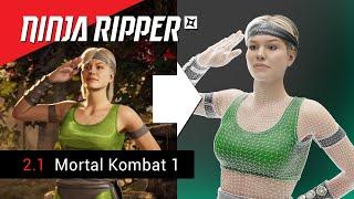 Ninja Ripper 2.1 | How to rip 3D models and textures from Mortal Kombat 1 game