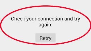 how to fix check your connection and try again play store|google play store no connection error