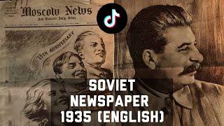 English Language Soviet News 