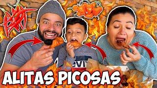 EL RETO DE LAS ALITAS MAS PICOSAS