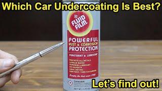 Best Car Undercoating?  Let's find out!  Is Flex Seal the Best Rust & Salt Protection?