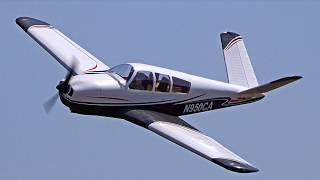 RC Beechcraft Bonanza Vtail (VQ Warbirds) Flight at MRCF (The RC Geek)