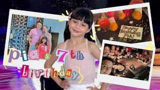 Our Pia's 7th Birthday Celebration! | Garcia Family