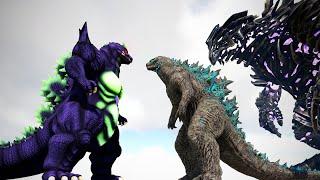 SUPER GODZILLA vs. TITANUS KAIJU and Ark TITANS | ARK Kaiju Battle 