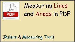 How to Measure Lines and Areas in a PDF File