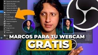 APLICA MASCARAS A TU  WEBCAM EN OBS | TUTORIAL | PASO A PASO | Pack de mascaras totalmente GRATIS! 