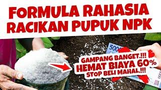 STOP BELI MAHAL. FORMULA RAHASIA PUPUK NPK, HEMAT BIAYA 60%. MAU.?? | Agar tanaman Subur & Lebat