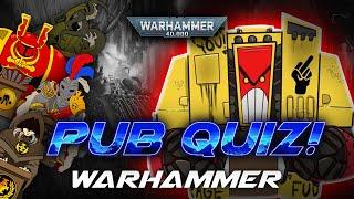 OBSCURE SPACE MARINE CHAPTERS w/ @DreadAnon | Warhammer Pub Quiz [40k]