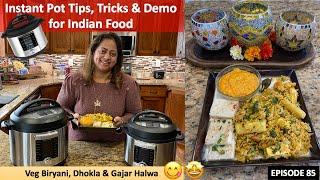 Instant pot Tricks, tips & demo for Indian Food | Marathi Vlog | Priya in America |