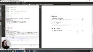 Adding table of contents, list of figures, list of tables and literature in LaTeX