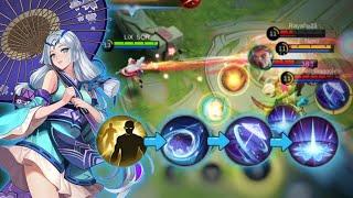 Surprise Enemies With This Flicker Combo Of Kagura | Kagura Best Flicker Combo Mobile Legends