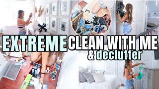 EXTREME CLEAN WITH ME AND DECLUTTER 2020! ALL DAY CLEANING AND DECLUTTERING MOTIVATION | ORGANIZING