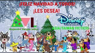 ¡Feliz Navidad a todos! ¡Les desea Alejandro Vargas Latino y Disney Channel Asia/Taiwán Ficticio!