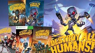 Ranking EVERY Destroy All Humans From WORST TO BEST! (Top 5 Games Including Reprobed!)