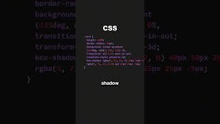 Объёмная карточка на CSS и HTML #frontend #javascript #css #html