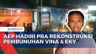 Saksi Kunci Aep Hadiri Pra Rekonstruksi Pembunuhan Vina dan Eky