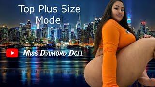 Plus size curvy fashion model - Miss Diamond Doll From Canada - Wiki - Age - Bio - Work