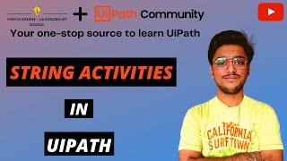 Understanding IsMatch, Match, Replace Activities In UiPath