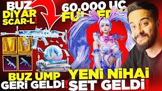 YENİ NİHAİ SET ve BUZ DİYARI SCAR-L GELDİ! 60.000 UC FULLEDİK! BUZ UMP GERİ DÖNDÜ! PUBG Mobile