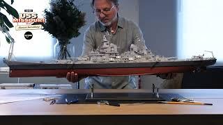 Model Kit USS Missouri (BB-63) 1/200 Scale - OcCre