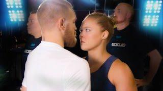 Conor McGregor Vs Ronda Rousey - The Finisher Challenge!