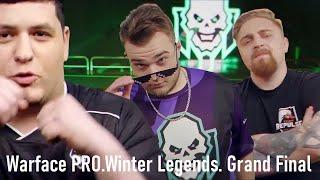 ВСЕ КАРТОЧКИ КОМАНД ► Grand Final ► Warface PRO Winter Legends