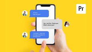 FREE Text Messages Template For Premiere Pro