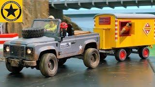 BRUDER Toys BAUSTELLE  Rocky Corner bWORLD CONSTRUCTION  Land Rover rc UMBAU  PLAYMOBIL Film