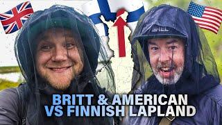 British & American Guys VS Finnish Lapland in summer...