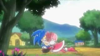 SonAmy scene in Sonic X Episode 52 (Japanese dub)