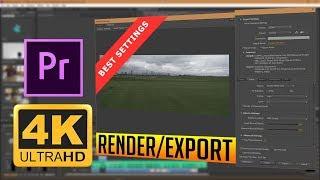 How to Setup/Export 4K video // Premiere Pro Tutorial! ️