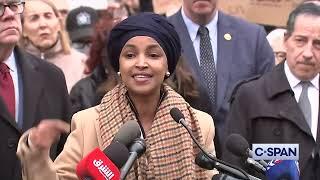 "This is what beginning of dictatorship looks like" - Ilhan Omar at USAID on Elon Musk (2-3-2025)