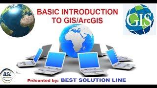 Introduction To GIS Basics || GIS Tutorial || Learn ArcGIS from Start