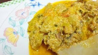 How to Cook Jamaican Salt Mackerel Rundown with salt fish Recipe