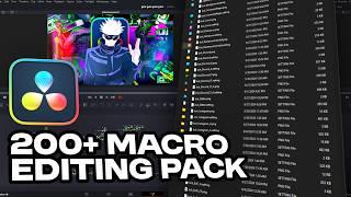 Here Is A Must Have DaVinci Resolve 19 Editing Pack!