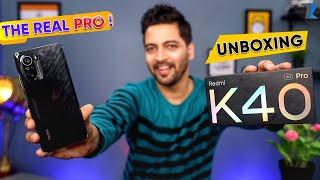 Redmi K40 Pro - Unboxing & Hands On | SD 888 | 120Hz AMOLED | 64MP Sony | BADA BHAI IS HERE !