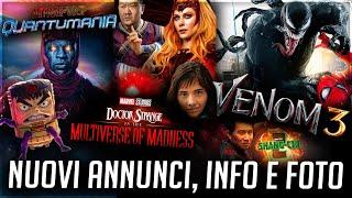 DOCTOR STRANGE 2, VENOM 3, SHANG CHI 2 ed ANT-MAN 3 | Nuovi Annunci, Foto ed Info con MODOK e KANG