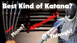 Differential Hardening vs Though Hardening & Folded Steel vs Mono Steel - What Makes a Better Katana