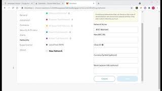 How to add Binance Smart Chain (BSC) to a Chrome MetaMask wallet of a PC?