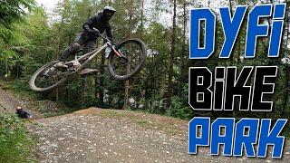 Our first time at Dyfi bike park.