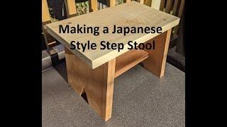 Designing and Building a Buddhist Step Stool