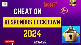 Best Method to Cheat with Respondus Lockdown Browser   | How to Bypass Respondus Lockdown 2024